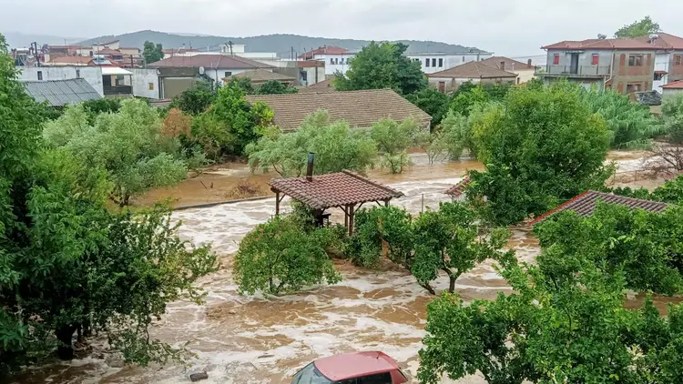 Unwetter Griechenland