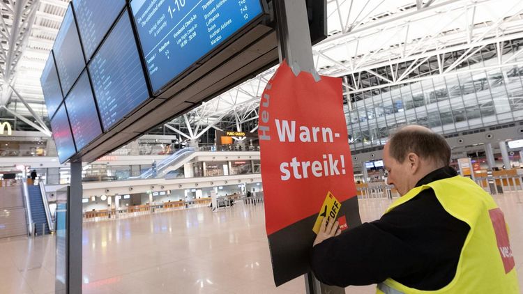 Streik Flughafen