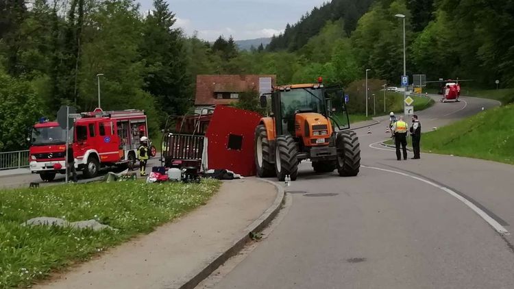 Maiwagen Unfall Kandern