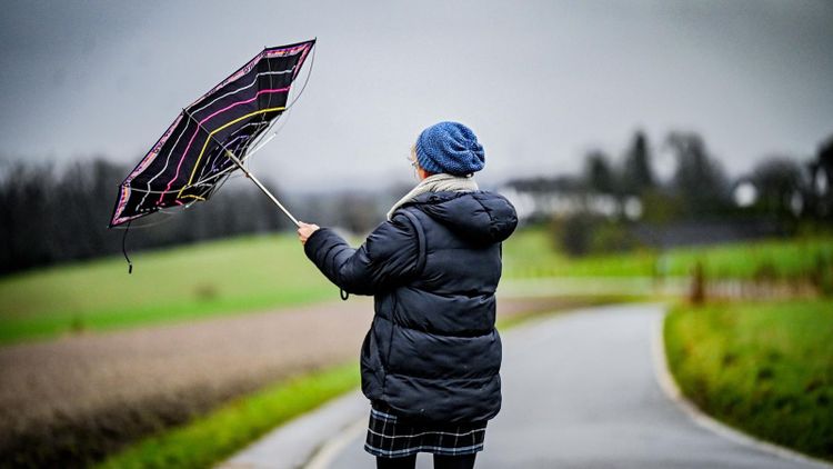 Warnung vor Sturmböen