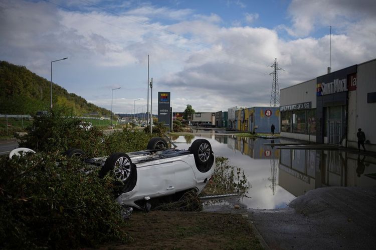 Unwetter Frankreich