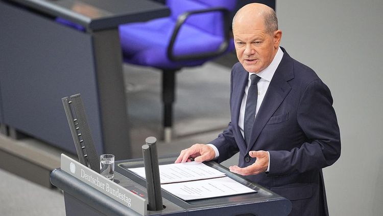 Regierungserklärung Scholz