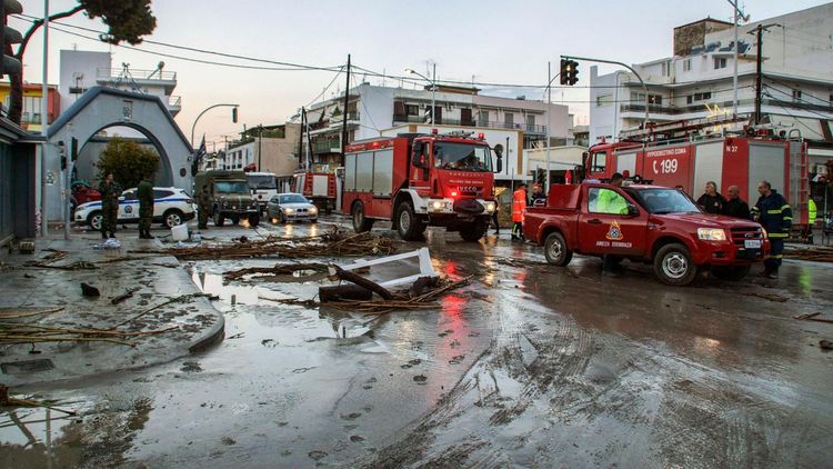 Unwetter Griechenland