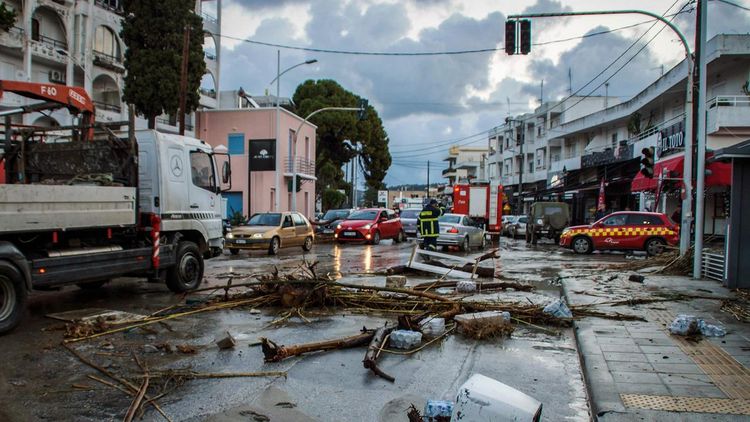 Unwetter Griechenland