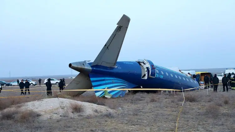 Flugzeugabsturz in Kasachstan